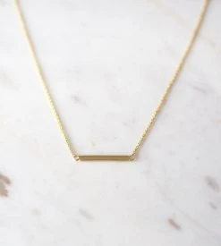 Fashion + Beauty Sophie | Mini Bar Necklace