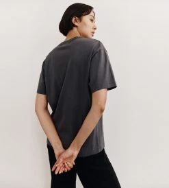 Assembly Label | Womens Oversized Tee | Washed Graphite New In Fashion