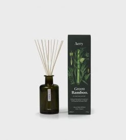 Aery Living Homewares Aery | Botanical Green Reed Diffuser | Green Bamboo