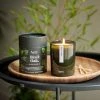 Aery Living Homewares Aery | Botanical Green Soy Candle | Black Oak