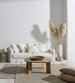 Papaya Homewares Amalfi Sofa | Ivory