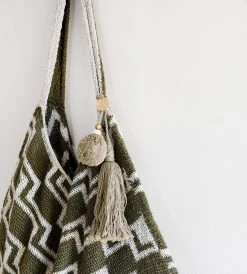 Among Equals | Bilum Bag | Verdigris