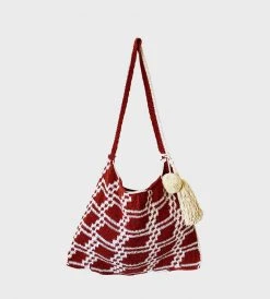 Among Equals | Highlands Bilum Bag | Pink Hibiscus Fashion + Beauty