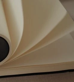 An Organised Life | A4 Leather Notebook | Black