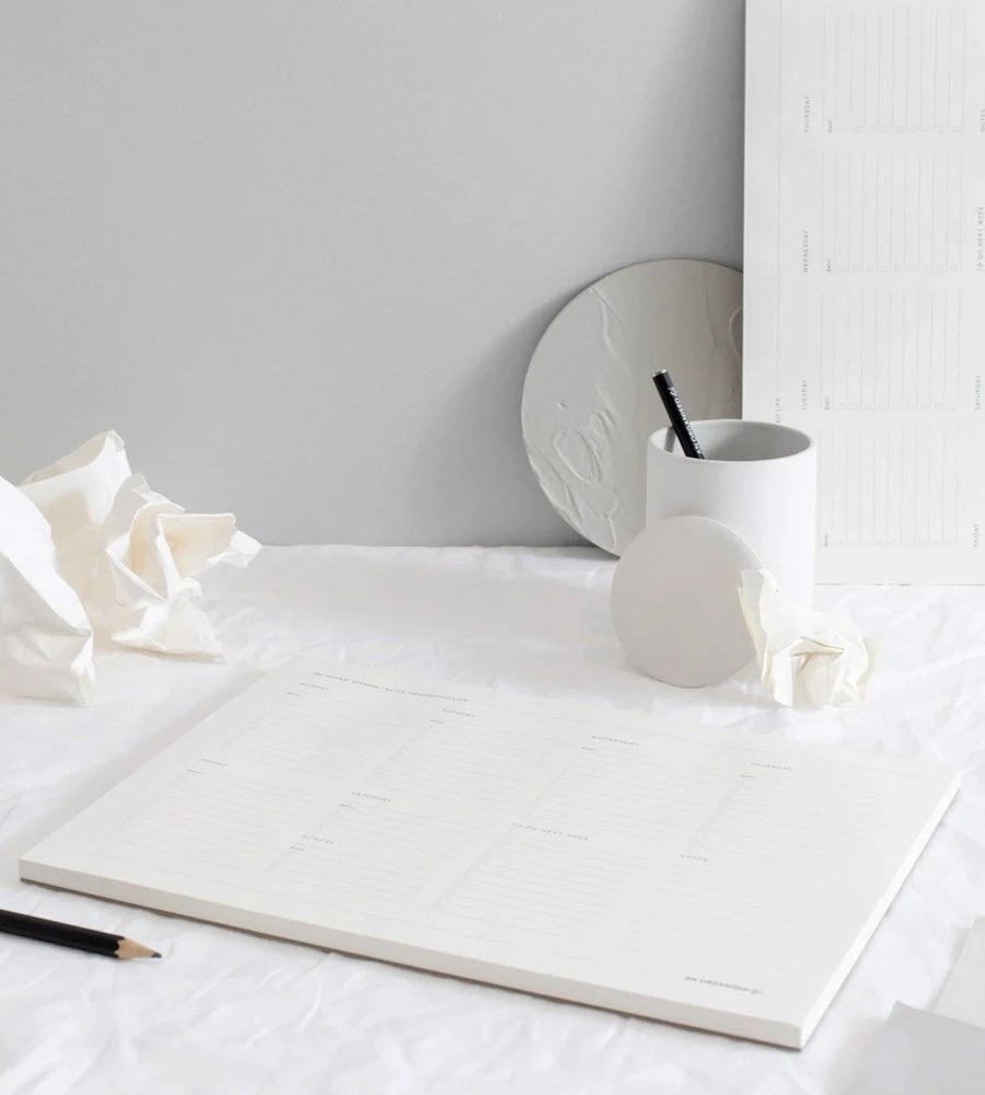 An Organised Life | A4 Weekly Taskpad Homewares