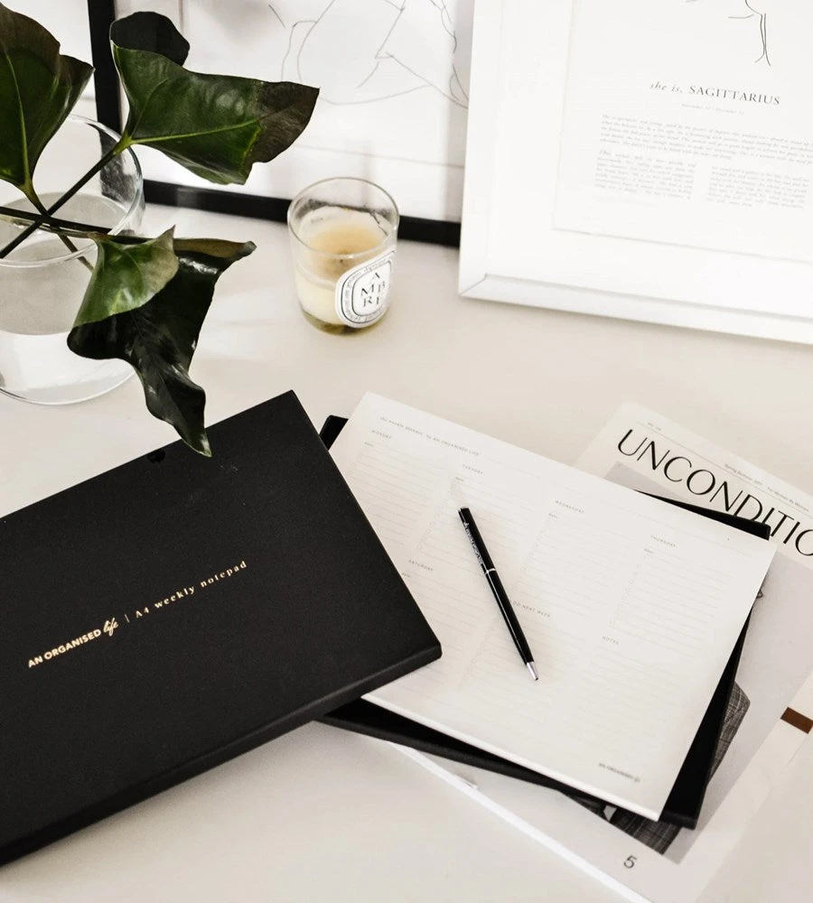 An Organised Life | A4 Weekly Taskpad Homewares