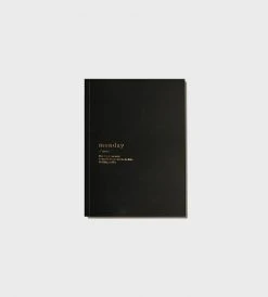 Homewares An Organised Life | Monday Lined Notebook