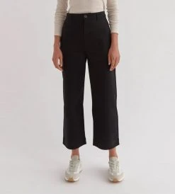 Assembly Label | Hana Twill Pant | Black
