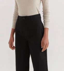 Assembly Label | Hana Twill Pant | Black