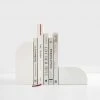 Citta Homewares Awha Bookend | White