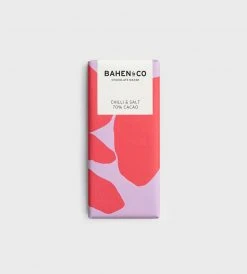 Homewares Bahen & Co. | Stone Ground Chocolate Bar | 70% Chilli & Salt