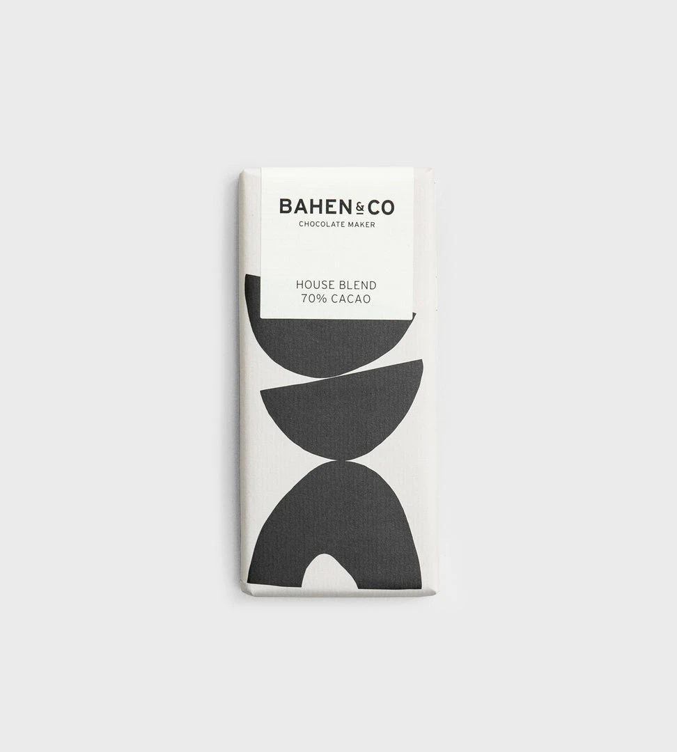 Homewares Bahen & Co. | Stone Ground Chocolate Bar | 70% House Blend