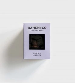 Bahen & Co. | Coated Chocolate Box | Dark Red Cherries