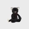 Jelly Cats Baby + Child Bashful Black Kitten | Medium