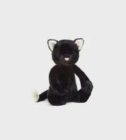 Jelly Cats Baby + Child Bashful Black Kitten | Medium