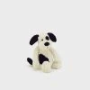 Jelly Cats Baby + Child Bashful Black & Cream Puppy | Small