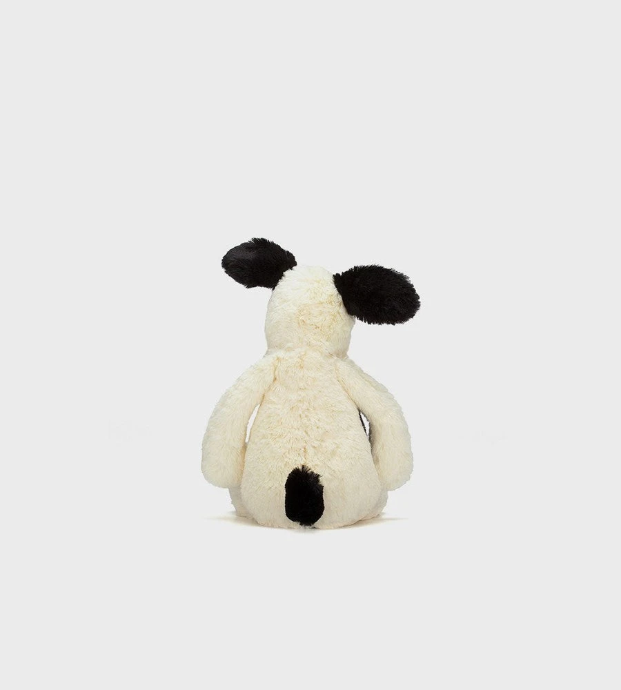 Jelly Cats Baby + Child Bashful Black & Cream Puppy | Small