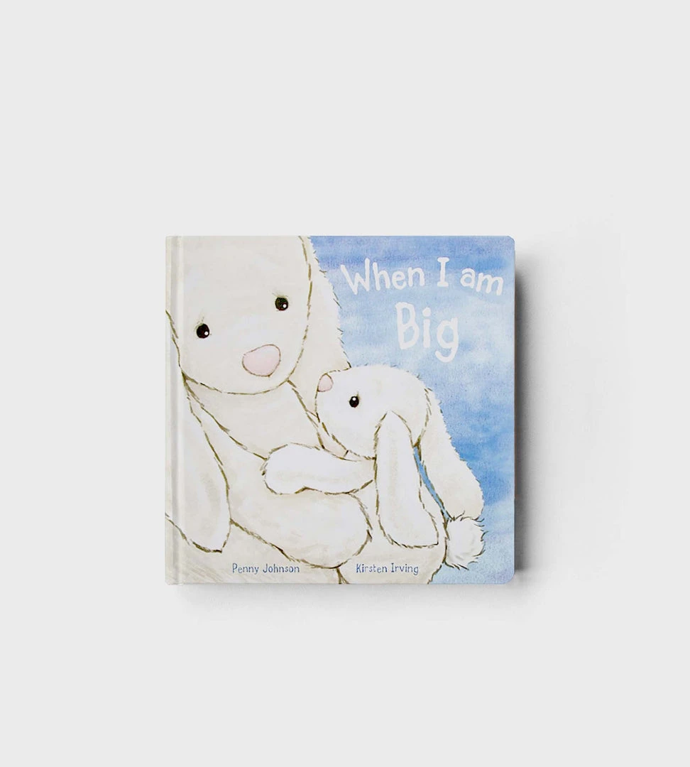 Jelly Cats Baby + Child Bashful Bunny | When I Am Big Book