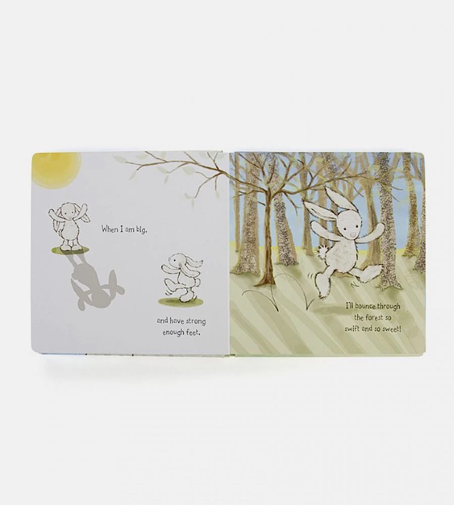 Jelly Cats Baby + Child Bashful Bunny | When I Am Big Book
