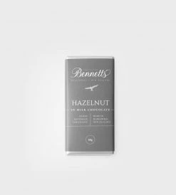 Bennetts Of Mangawhai | Hazelnut Milk Chocolate Bar