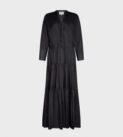 Bird And Knoll | Calliope Maxi Dress | Black Fashion + Beauty