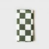 Bonnie And Neil | Small Checkers Thyme | Set Of 6 Napkins