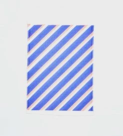 Bonnie And Neil | Dina Stripe Yves Klein Blue | Tea Towel