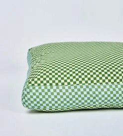 Bonnie And Neil | Tiny Checkers Leaf | Cushion