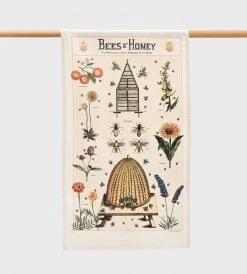 Cavallini | Bees & Honey Tea Towel