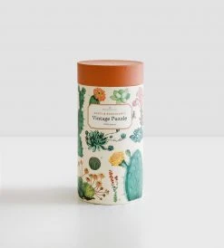 Homewares Cavallini | Cacti & Succulents Puzzle | 1000 Pieces