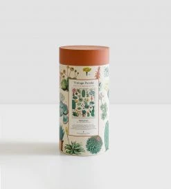 Homewares Cavallini | Cacti & Succulents Puzzle | 1000 Pieces