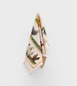 Homewares Cavallini | Chickens & Roosters Tea Towel