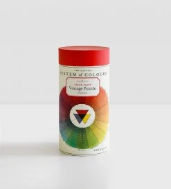 Cavallini | System Of Colours Vintage Puzzle | 1000 Pieces Homewares