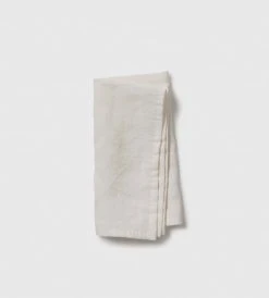 Citta | White Linen Napkin | Set Of 4 Homewares