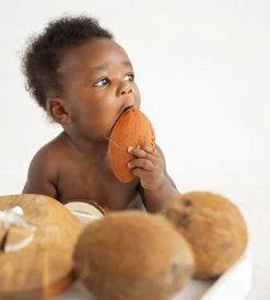Oli & Carol | Baby Teether | Coco The Coconut Baby + Child