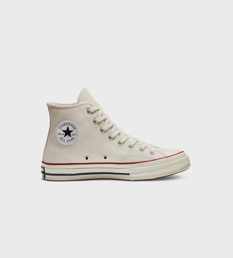 Fashion + Beauty Converse | CT 70 Canvas Hi | Parchment
