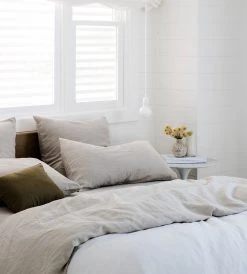 Cultiver | Linen Duvet Cover | Smoke Grey