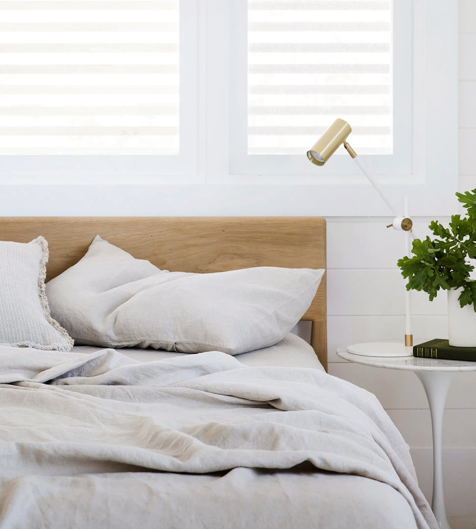 Cultiver | Linen Sheet Set | Smoke Grey