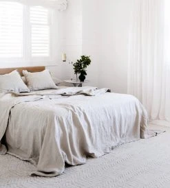 Cultiver | Linen Duvet Cover | Smoke Grey