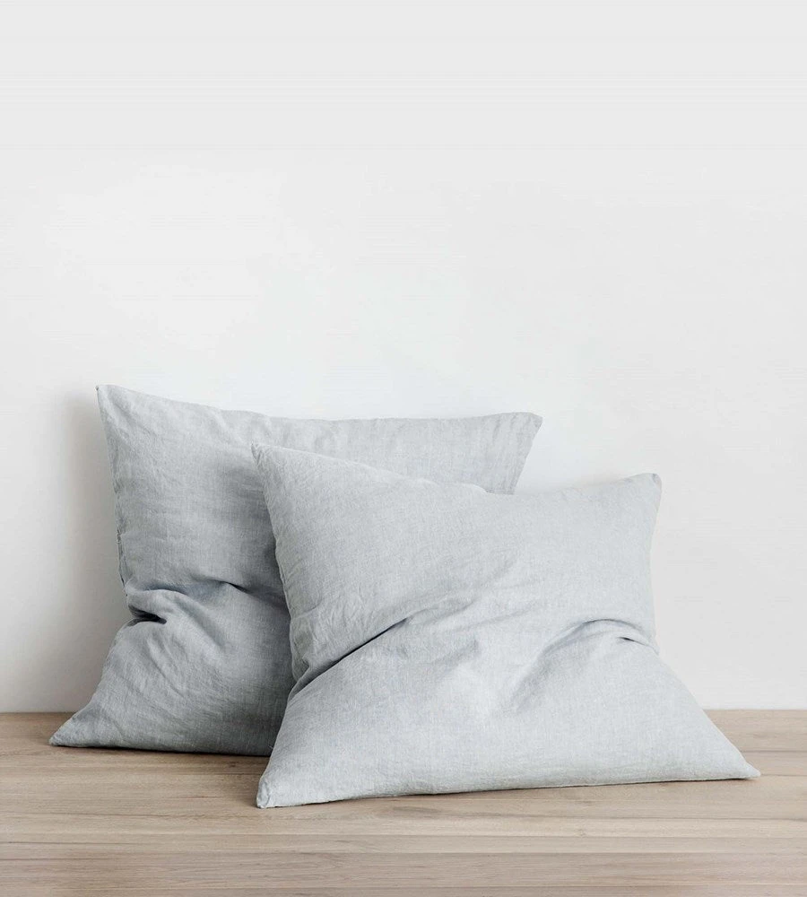 Homewares Cultiver | European Pillowcase Pair | Sky