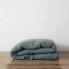 Cultiver | Linen Duvet Cover | Bluestone