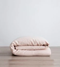 Homewares Cultiver | Linen Duvet Cover | Blush