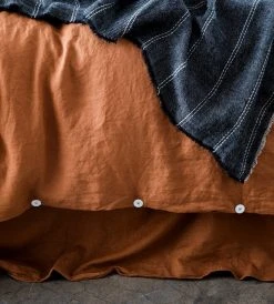 Homewares Cultiver | Linen Duvet Cover | Cedar