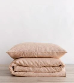 Cultiver | Linen Duvet Set | Cinnamon