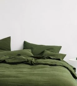 Cultiver | Linen Duvet Cover | Forest