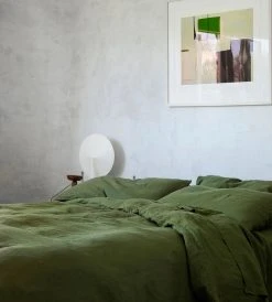 Cultiver | Linen Duvet Set | Forest