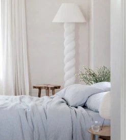 Cultiver | Linen Pillowcase Pair | Sky