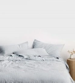 Cultiver | Linen Duvet Cover | Sky