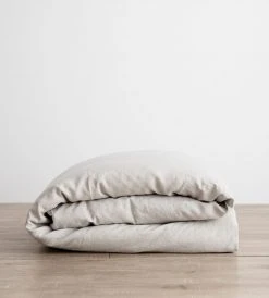 Cultiver | Linen Duvet Cover | Smoke Grey