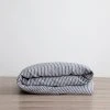 Cultiver | Linen Duvet Cover | Indigo Stripe Homewares